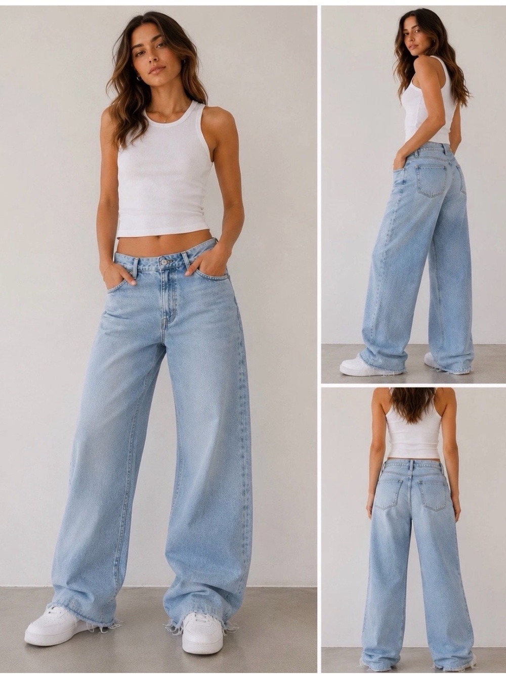 Hollister Low-Rise Baggy Jeans – Women’s W26 (Regular)